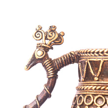 Load image into Gallery viewer, Bastar Art | Dhokra Art Brass Vase | Tribal Handicraft | Home decor | BU005
